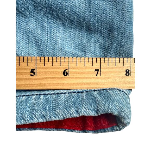 Kiton Jeans Mens 42 40x30 Napoli Light Blue Stretch Zipper Italian Designer - Picture 4 of 10